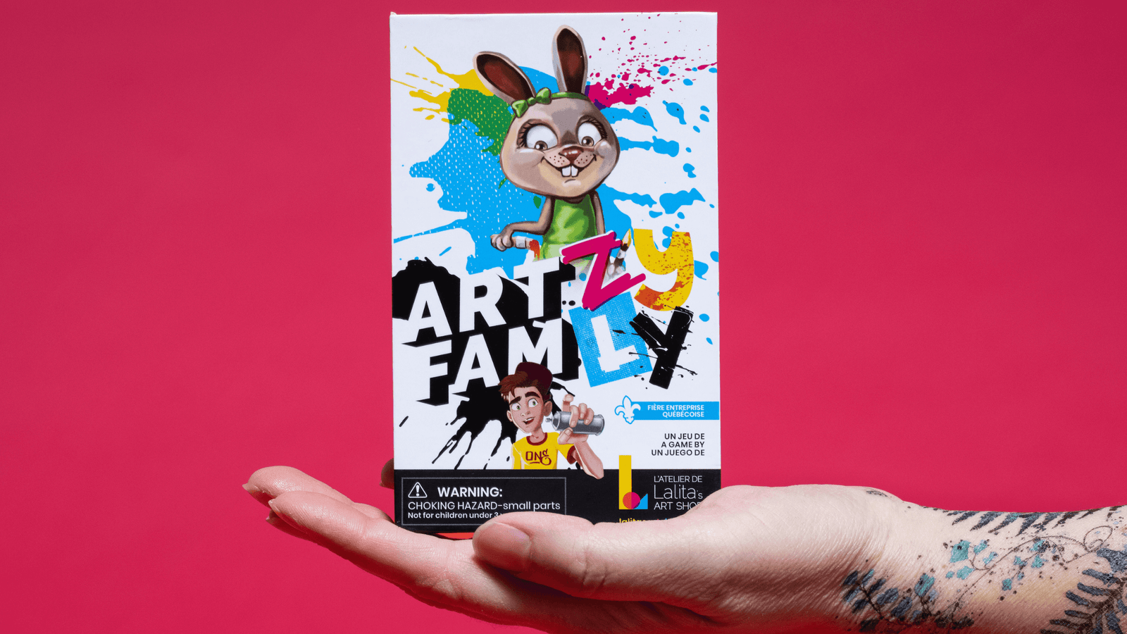 Discover our family fun game, ArtZy FAmly ! 