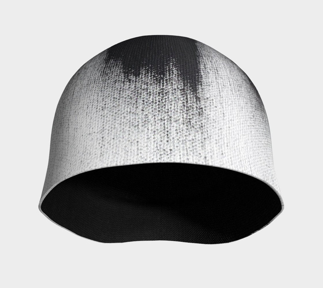 Vue intérieure de la tuque révélant la doublure noire en bambou.
