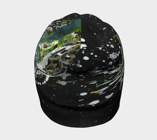Une tuque ornée d&