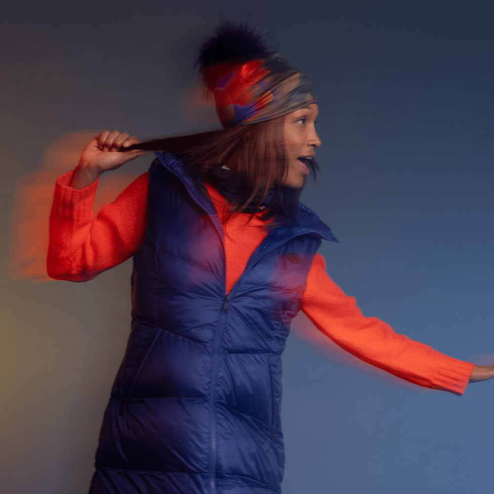 Tuque Mushroom avec pompon pour femmes et fillettes