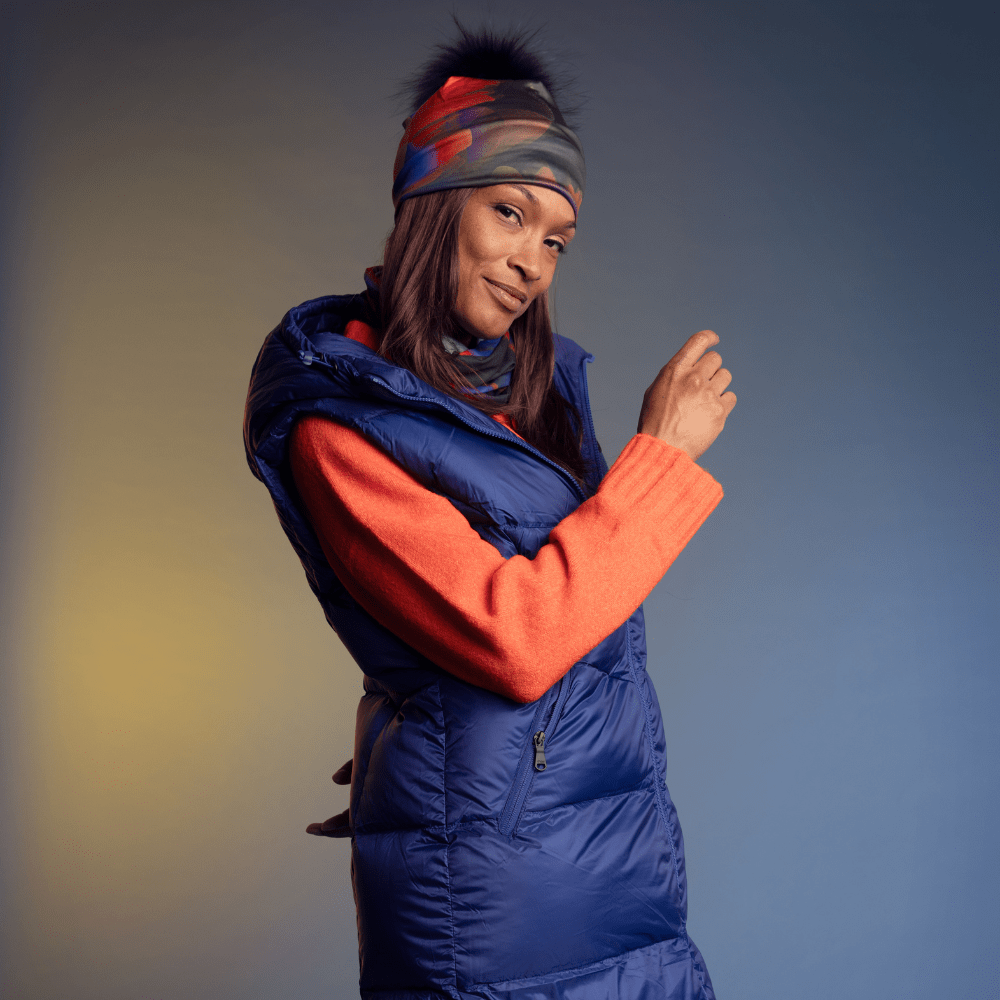 Tuque Mushroom avec pompon pour femmes et fillettes