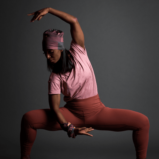 Femme en position d&