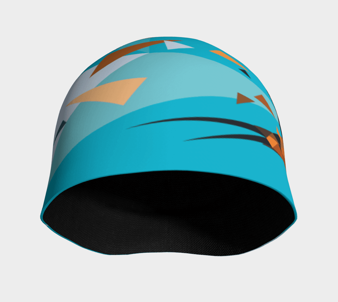 Vue intérieure de la tuque Hirondelle, montrant la doublure noire en bambou.
