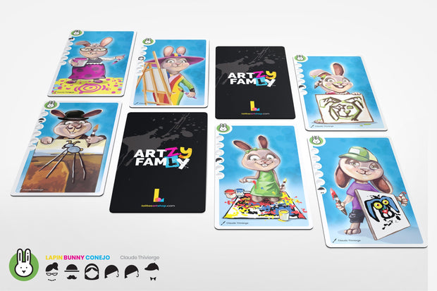 ART•ZY FAM•LY  - A Modern Happy Family Game