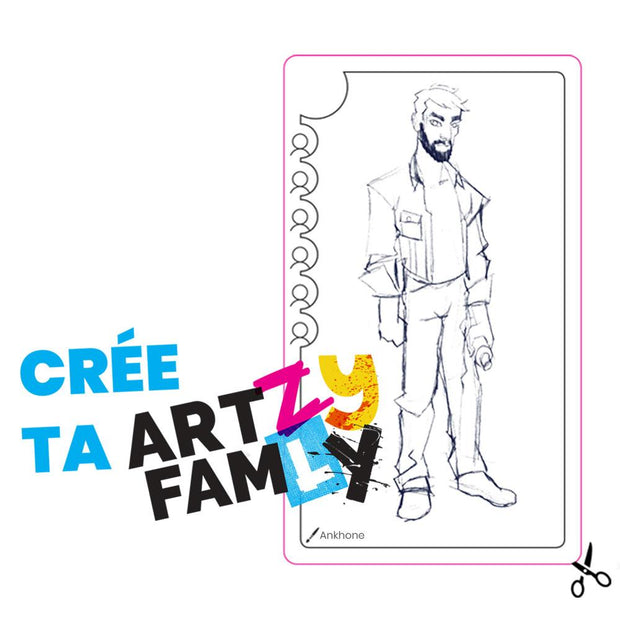 Activité Artistique «Crée ta ART•ZY FAM•LY»